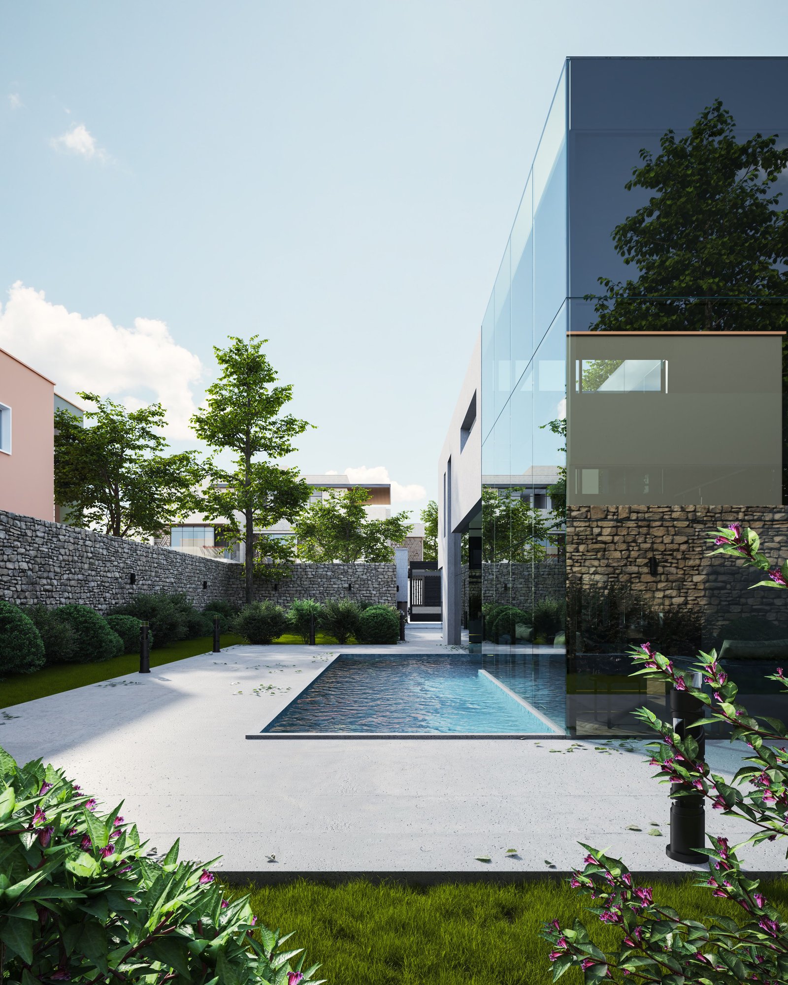 Contemporary luxury residence